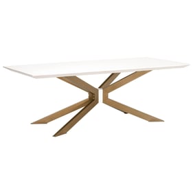 Essentials For Living Industry Ivory White Wash Dining Table