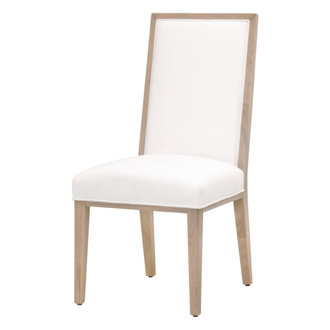 2 Essentials For Living Martin Light Honey Oak Dining Chairs EFL-6008-LHON-LPPRL