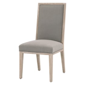 2 Essentials For Living Martin Peyton Slate Natural Gray Dining Chairs