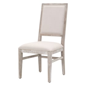 2 Essentials For Living Dexter Natural Gray Stone Dining Chairs