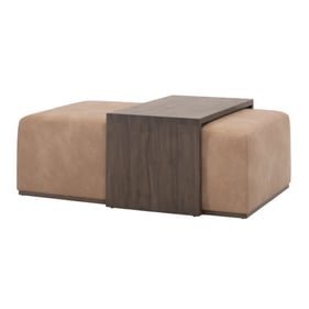 Essentials For Living Dovetail Burnished Brown Coffee Table