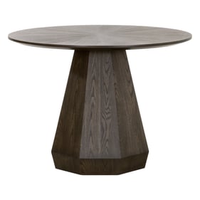 Essentials For Living Coulter Burnished Brown 42 Inch Round Dining Table