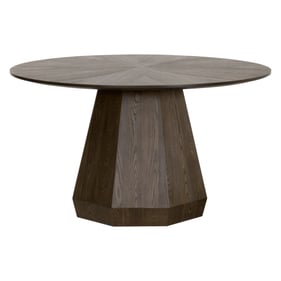 Essentials For Living Coulter Burnished Brown 54 Inch Round Dining Table