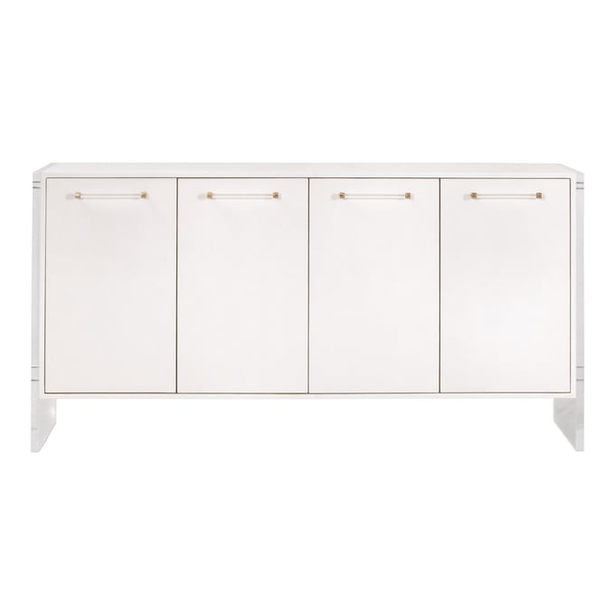 Essentials For Living Sonia Pearl Shagreen Media Sideboard EFL-6110-PRL-SHG-BBRS