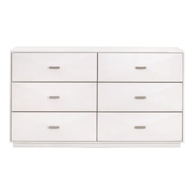 Essentials For Living Wynn Pearl Shagreen 6 Drawer Double Dresser