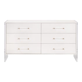 Essentials For Living Sonia Pearl Shagreen Double Dresser