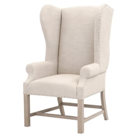 Essentials For Living Chateau Bisque French Natural Gray Arm Chair