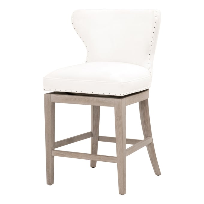 Essentials For Living Milton Pearl Swivel Counter Stool EFL-6421-CSUP-LPPRL-BT-NG