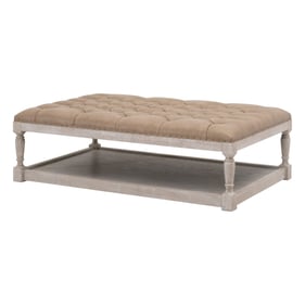 Essentials For Living Townsend Natural Gray Ash Rectangle Coffee Table