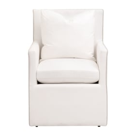 Essentials For Living Harmony Pearl Arm Chair with Casters