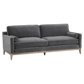 Essentials For Living Parker Dark Dove Natural Gray Sofa