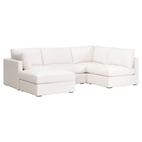 Essentials For Living Daley Espresso Modular 5pc Sectional