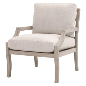 Essentials For Living Stratton Natural Gray Bisque Club Chair