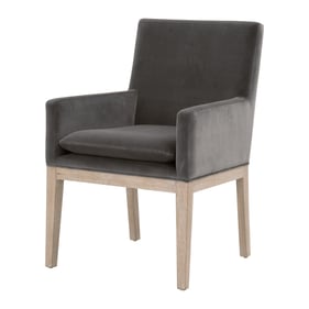 Essentials For Living Drake Natural Gray Dark Dove Arm Chair