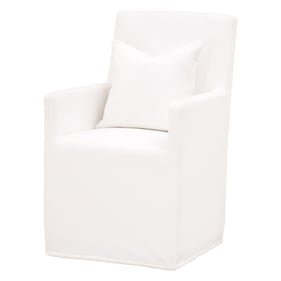 Essentials For Living Shelter Pearl Arm Chair with Casters