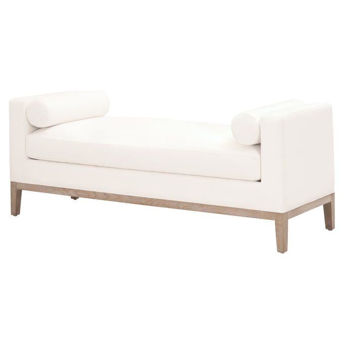 Essentials For Living Keaton Peyton Pearl Natural Gray Bench EFL-6700-LPPRL-NG