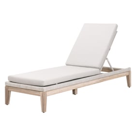 Essentials For Living Loom Gray Taupe White Outdoor Chaise Lounge