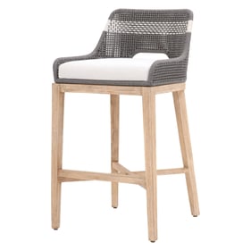 Essentials For Living Tapestry Dove White Speckle Natural Gray Bar Stool