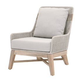 Essentials For Living Tapestry Taupe White Pumice Gray Outdoor Club Chair