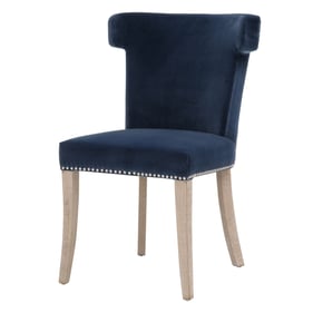 Essentials For Living Celina Natural Gray Denim Dining Chair