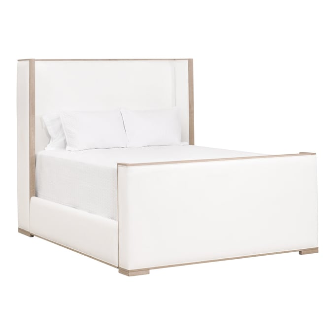 Essentials For Living Tailor Pearl Shelter Queen Bed EFL-7130-1-LPPRL-NG