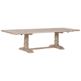 Essentials For Living Hayes Smoke Gray Extension Dining Table