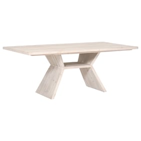 Essentials For Living Bridge White Dining Table