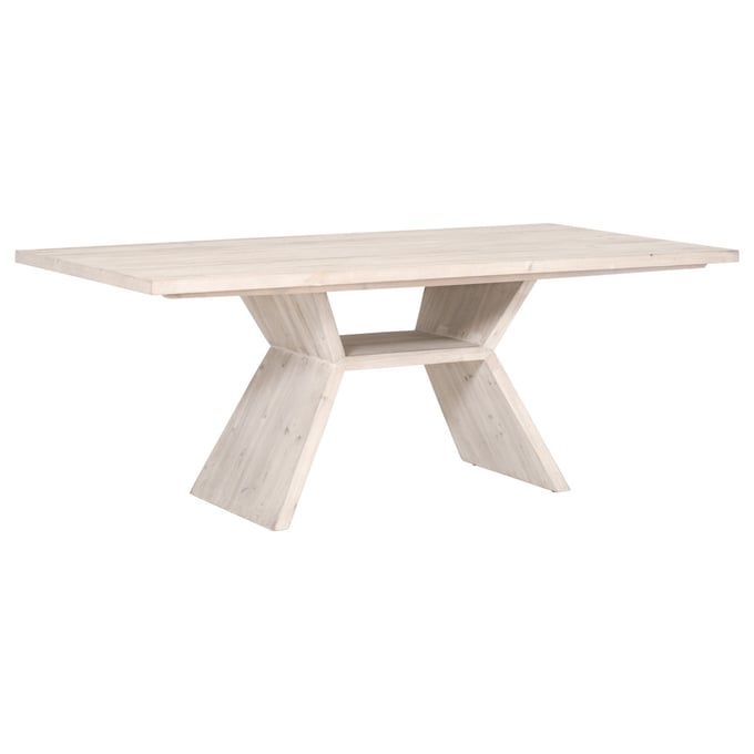 Essentials For Living Bridge White Dining Table EFL-8014-WW-PNE