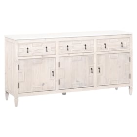 Essentials For Living Emerie White Media Sideboard