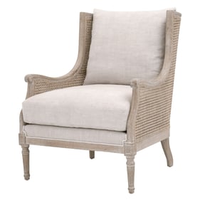 Essentials For Living Churchill Bisque Natural Gray Club Chair