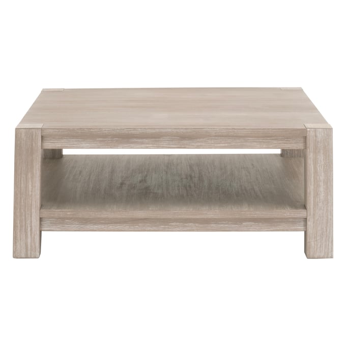 Essentials For Living Adler Natural Gray Square Coffee Table EFL-6129-SQCT-NG