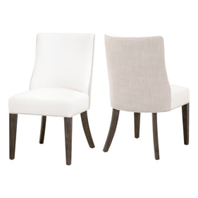 2 Essentials For Living Duet Pearl Burnt Brown Dining Chairs