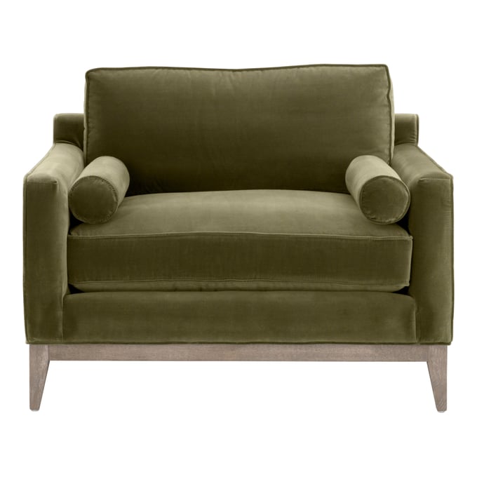 Essentials For Living Parker Olive Natural Gray Chair EFL-6602-1-OLV-NG