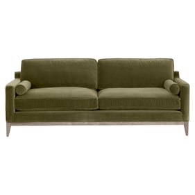 Essentials For Living Parker Olive Natural Gray Sofa