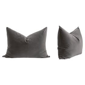 2 Essentials For Living The Basic Dark Dove 34 Inch Dutch Pillows