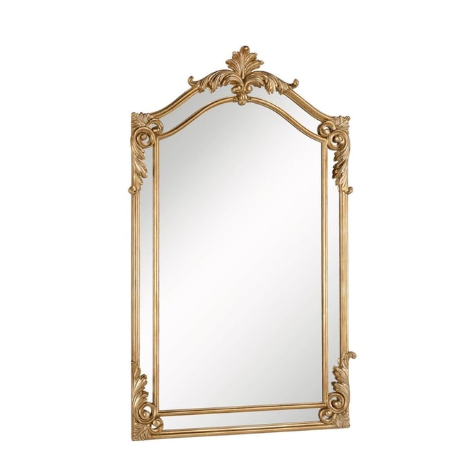 Elegant Decor Antique Gold Leaf 30 Inch Mirror ELED-MR-3342