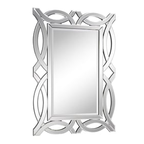 Elegant Decor Modern 28 Inch Clear Mirror