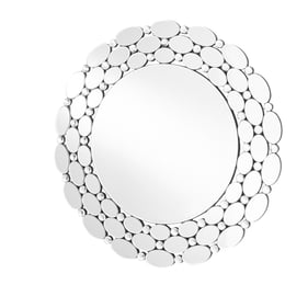 Elegant Decor Sparkle Clear 35 Inch Round Mirror