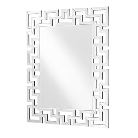 Elegant Decor Sparkle Clear 37.5 Inch Rectangle Mirror