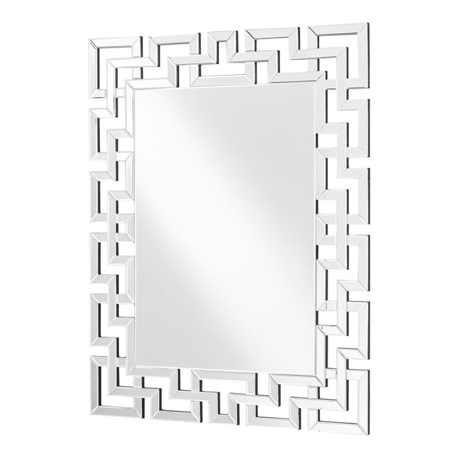 Elegant Decor Sparkle Clear 37.5 Inch Rectangle Mirror ELED-MR9152