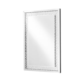 Elegant Decor Sparkle Clear 31 Inch Rectangle Mirror