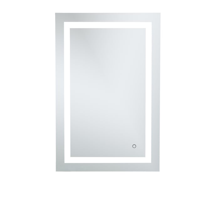 Elegant Decor Helios Silver 24 x 36 Hardwired LED Mirror ELED-MRE12436