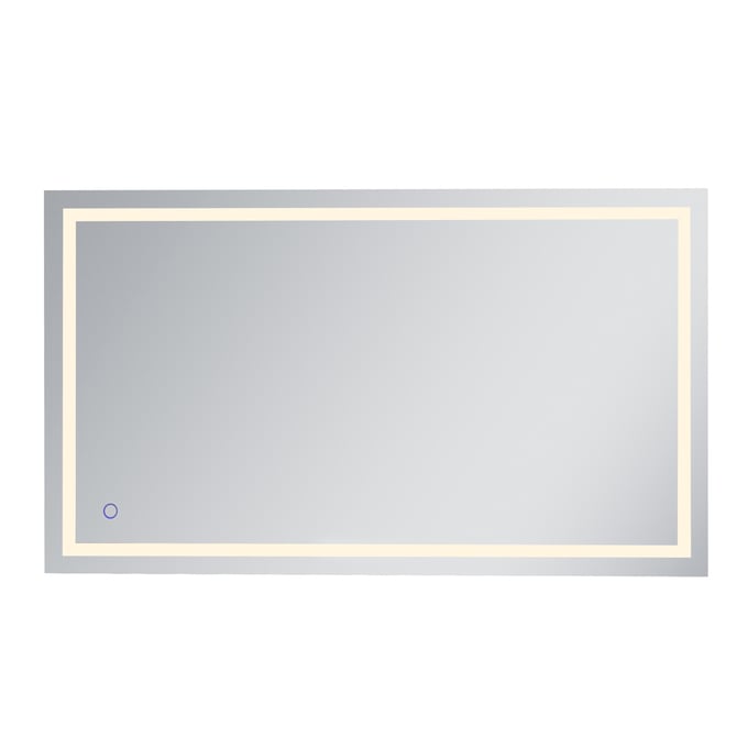 Elegant Decor Helios Silver 42 x 72 Hardwired LED Mirror ELED-MRE14272