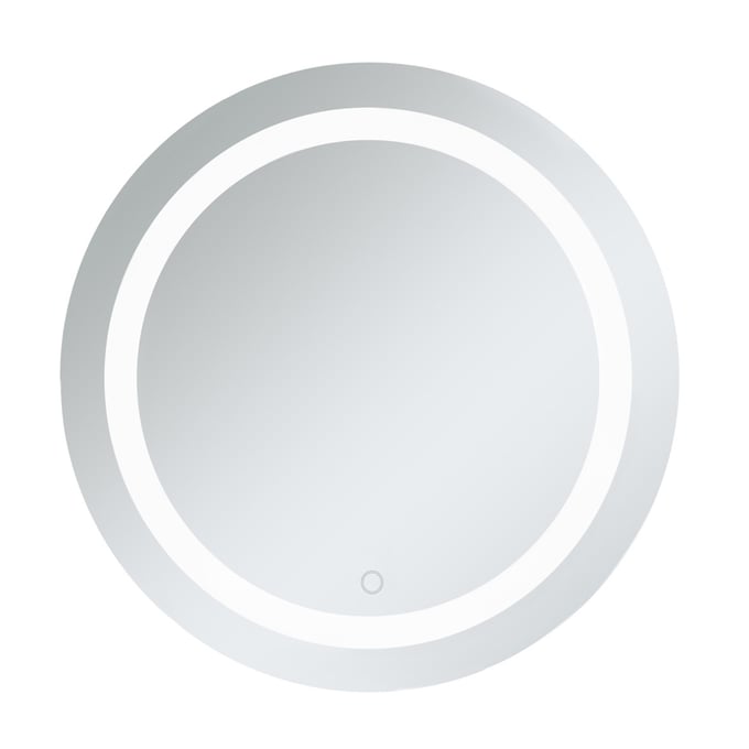 Elegant Decor Helios Silver 28 Inch Hardwired LED Mirror ELED-MRE22828