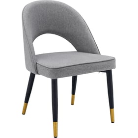 6 ESF 131 Black Grey Silver Yellow Chairs