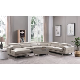 ESF 582 Grey Silver Left Sectional