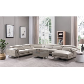 ESF 582 Grey Silver Right Sectional