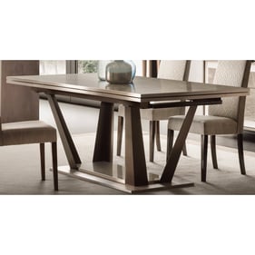 ESF Arredoambra Brown Walnut Light Beige 5pc Dining Room Set