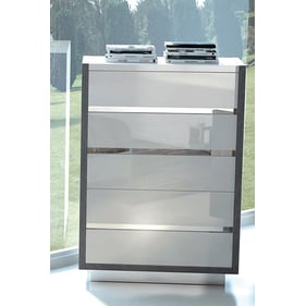 ESF European Mangano White Grey Chest