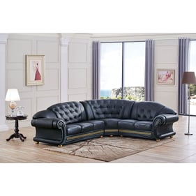 ESF Apolo Black Right Facing Sectional